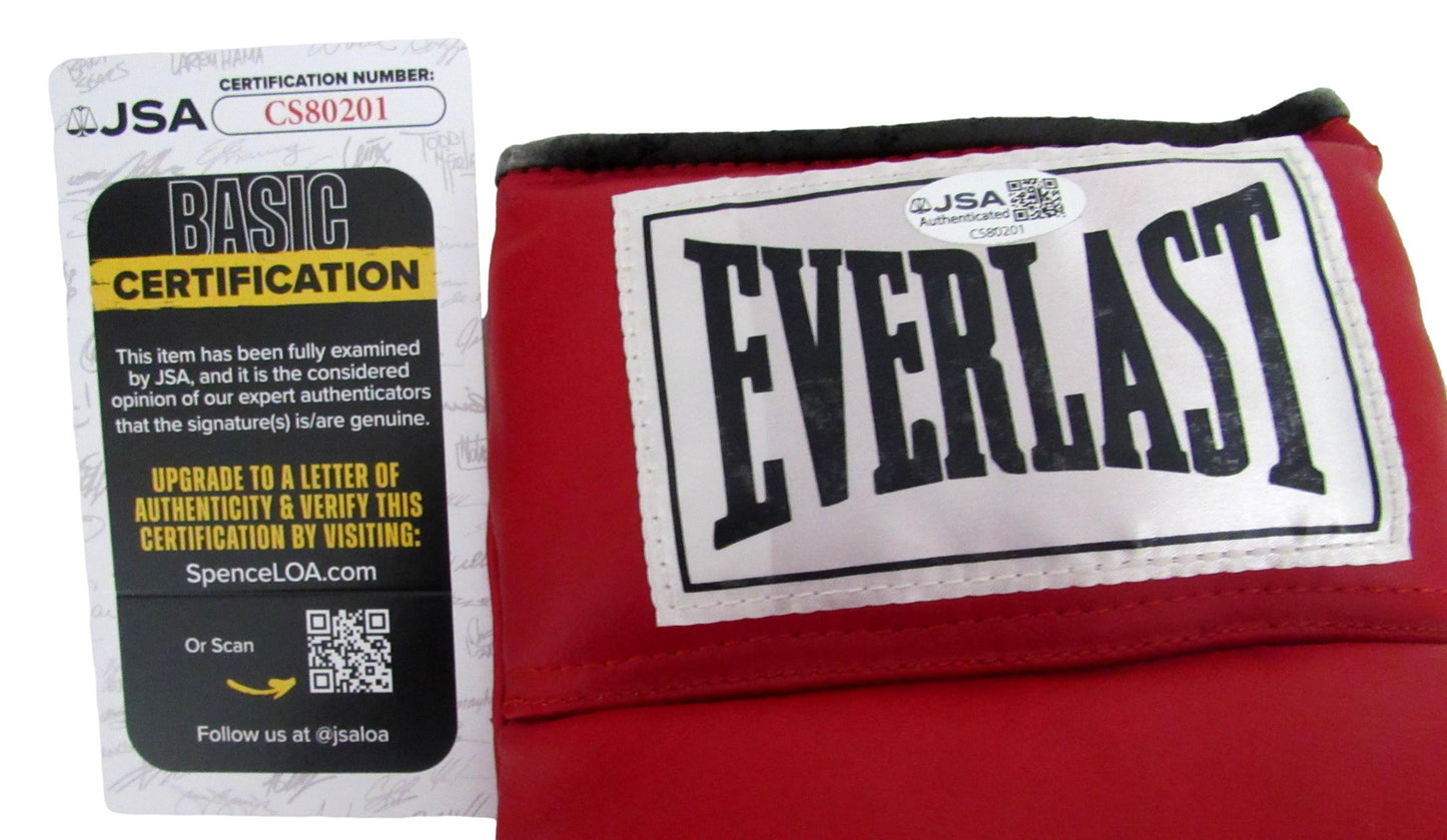 Ken Norton Signed/Autographed Right Red Everlast Boxing Glove JSA 213336