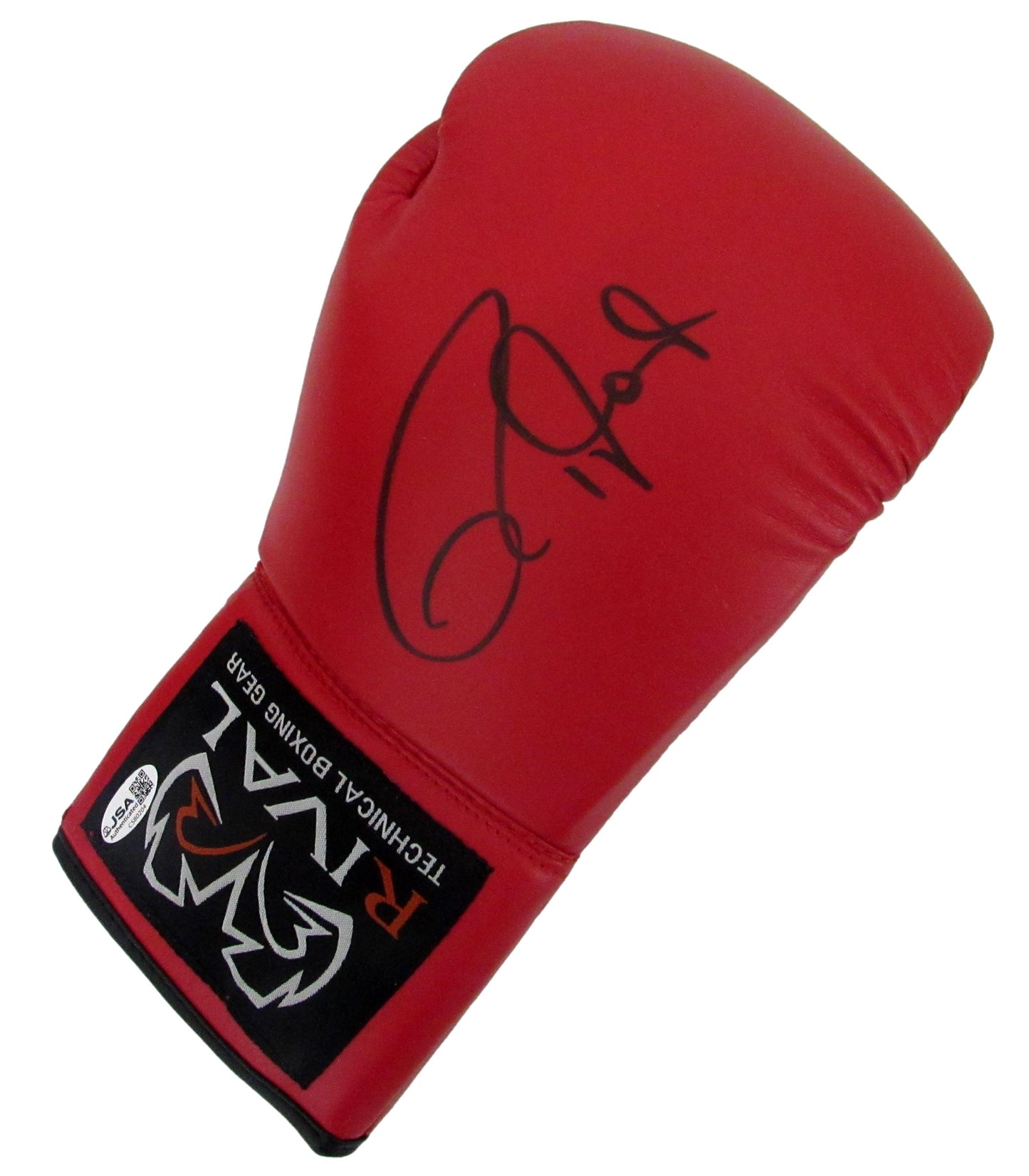 Roy Jones Jr. Signed/Autographed Right Red Rival Boxing Glove JSA 213337