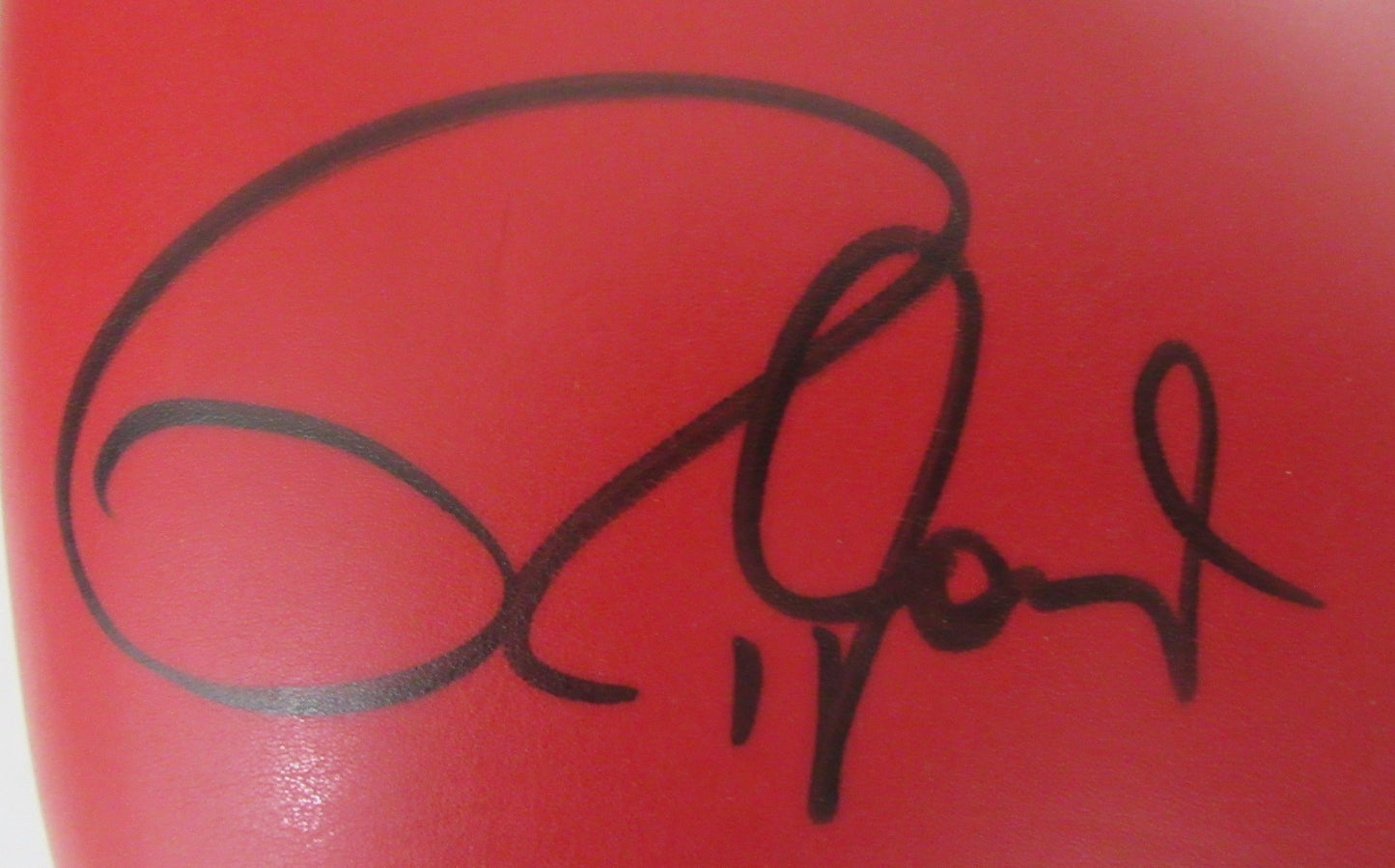 Roy Jones Jr. Signed/Autographed Left Red Rival Boxing Glove JSA 213338