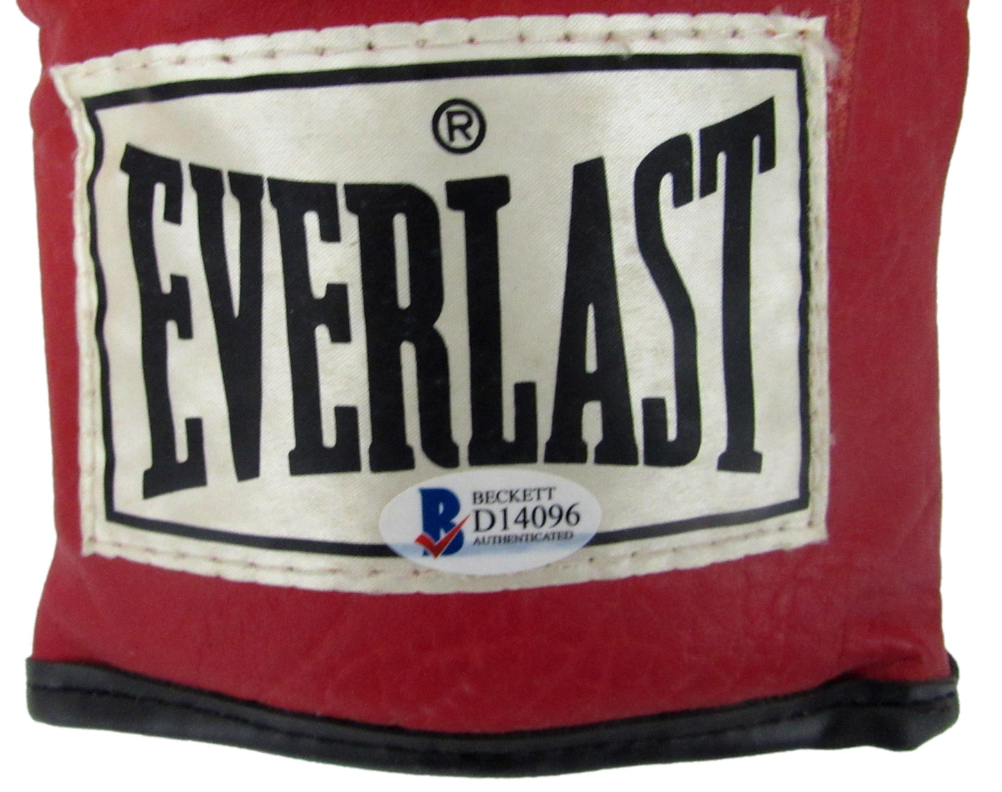 Joe Frazier Signed/Inscribed Right Red Everlast Boxing Glove Beckett 213342