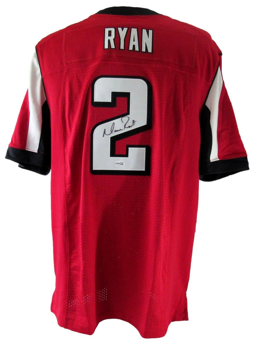 Matt Ryan Atlanta Falcons Autographed Nike Football Jersey JSA XHC38
