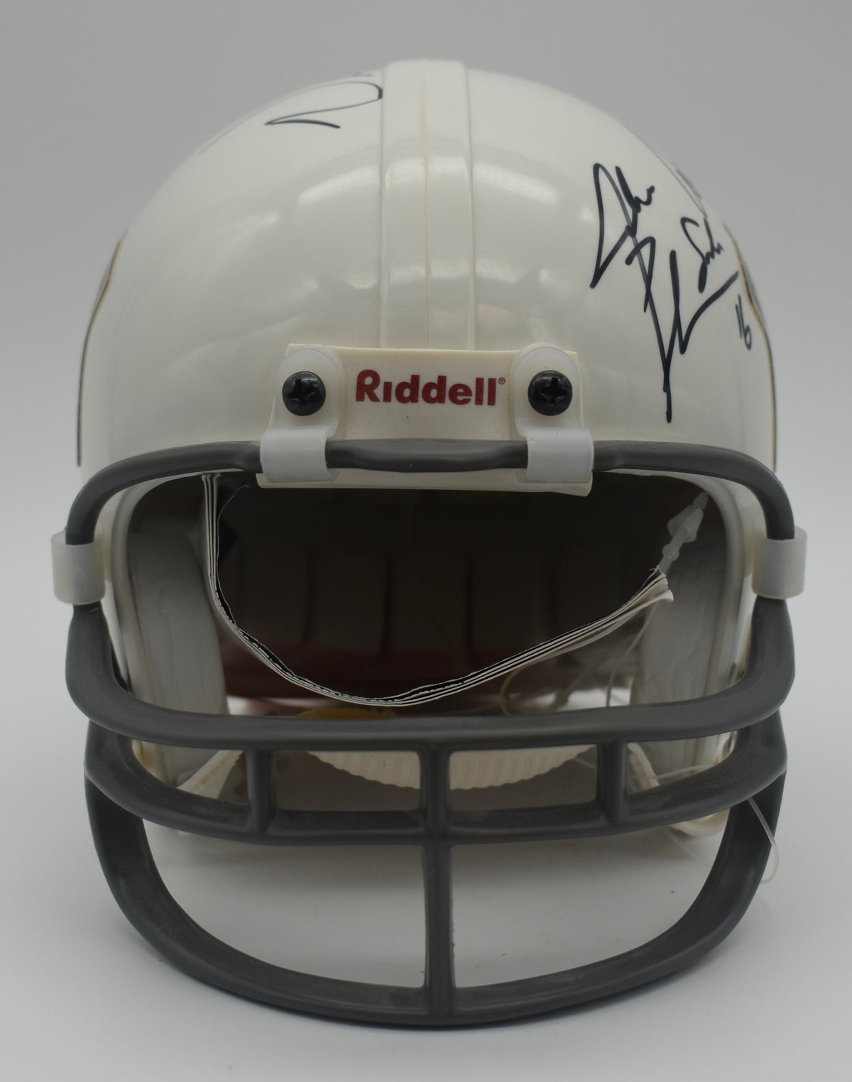 Bill Bidwill Sr St. Louis Cardinals Signed/Auto Mini Football Helmet JSA  211955