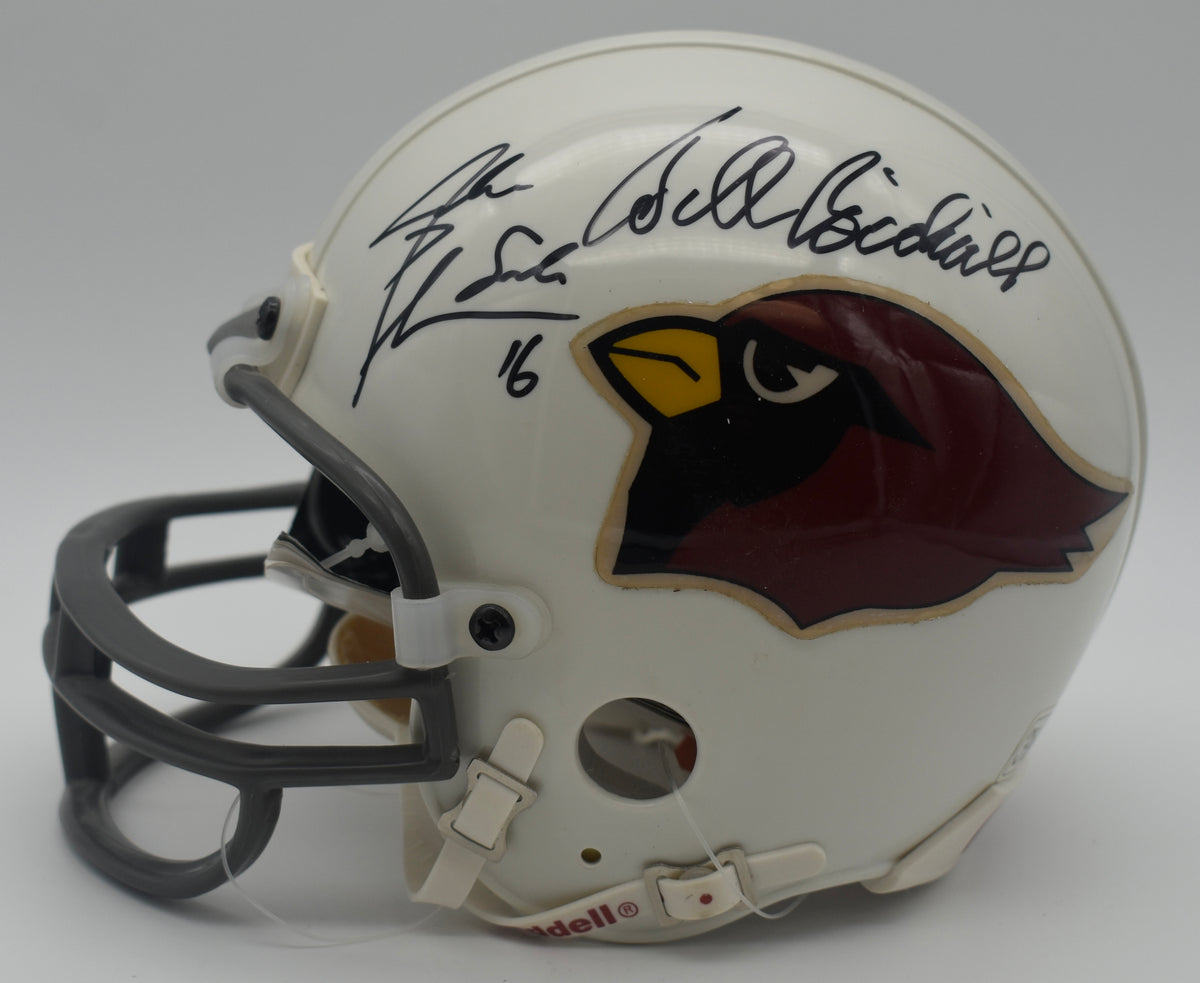 Bill Bidwill Sr St. Louis Cardinals Signed/Auto Mini Football Helmet JSA  211955