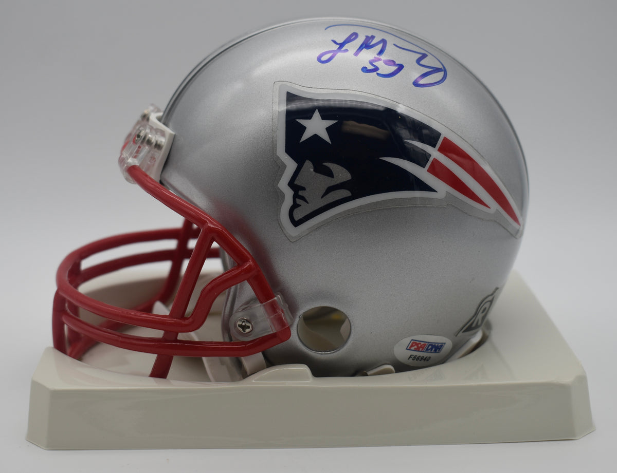 Lawrence Maroney Patriots Signed/Auto Mini Football Helmet PSA/DNA  211958