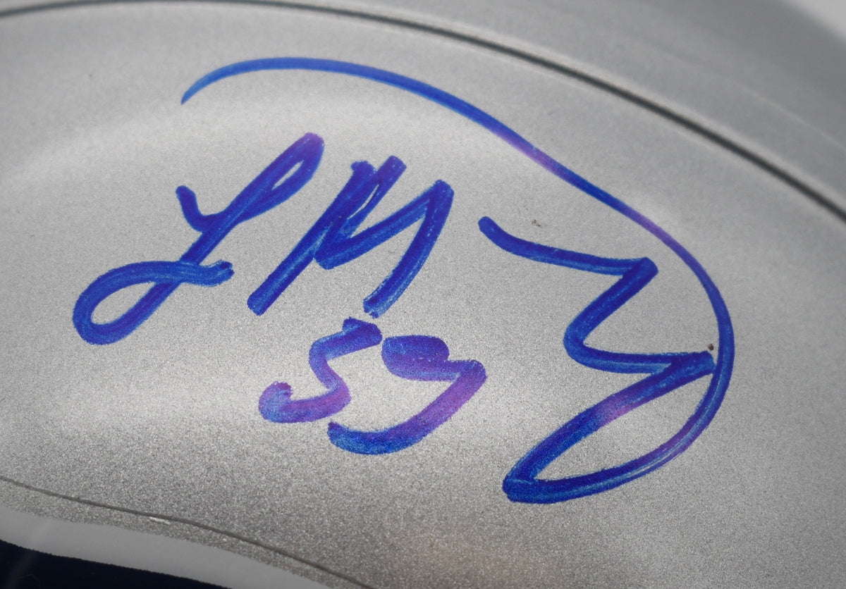 Lawrence Maroney Patriots Signed/Auto Mini Football Helmet PSA/DNA  211958