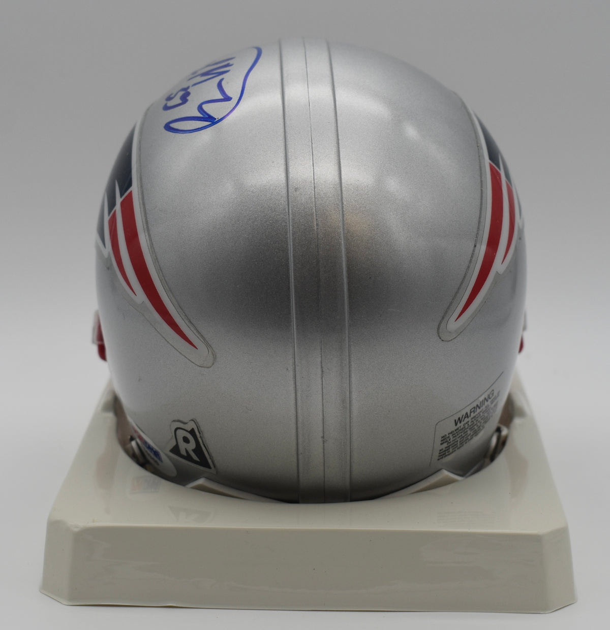 Lawrence Maroney Patriots Signed/Auto Mini Football Helmet PSA/DNA  211958