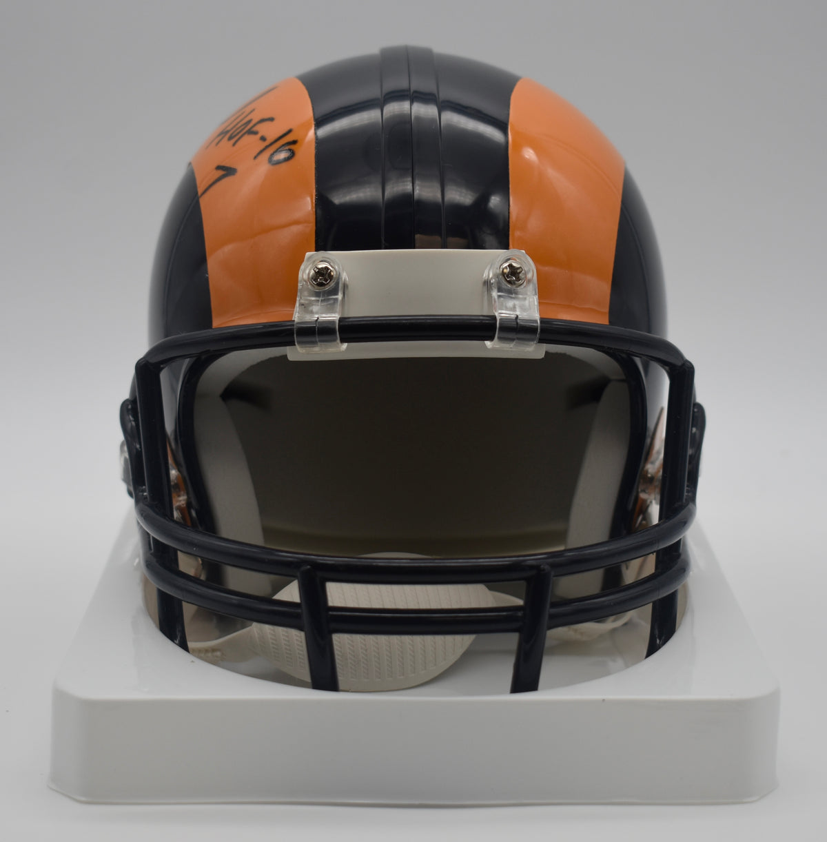 Kevin Greene HOF LA Rams Signed/Inscr Mini Football Helmet PSA/DNA  211962