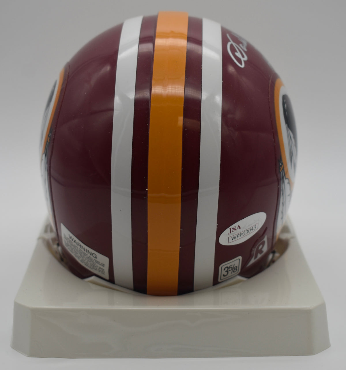 Darrell Green HOF Redskins Signed/Inscribed Mini Football Helmet JSA  211967
