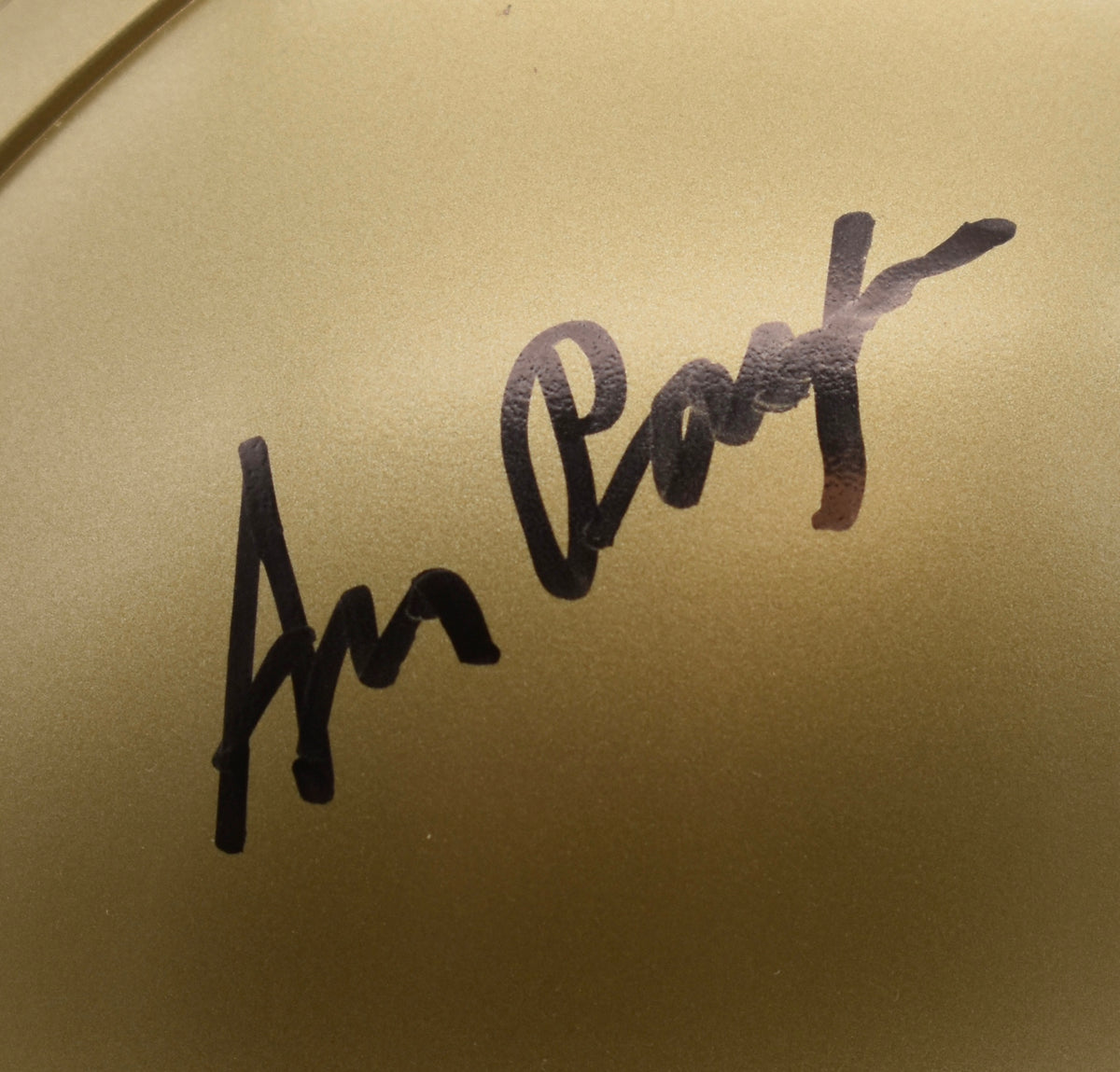 Ara Parseghian Notre Dame Signed/Autographed Mini Football Helmet JSA 211970