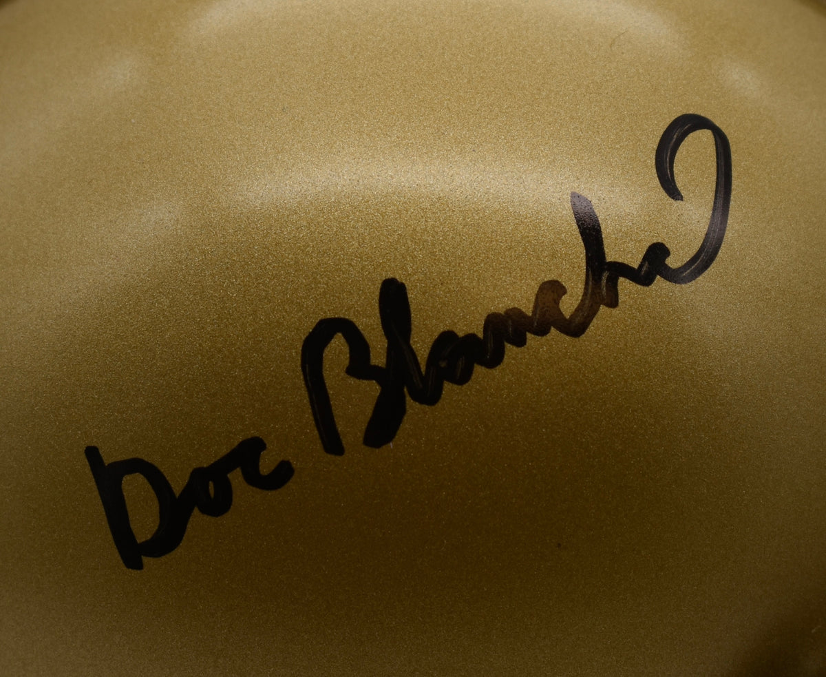 Doc Blanchard HOF Army Signed/Autographed Mini Football Helmet JSA 211972
