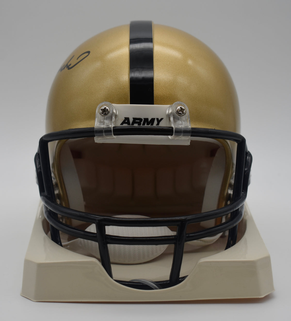 Doc Blanchard HOF Army Signed/Autographed Mini Football Helmet JSA 211972