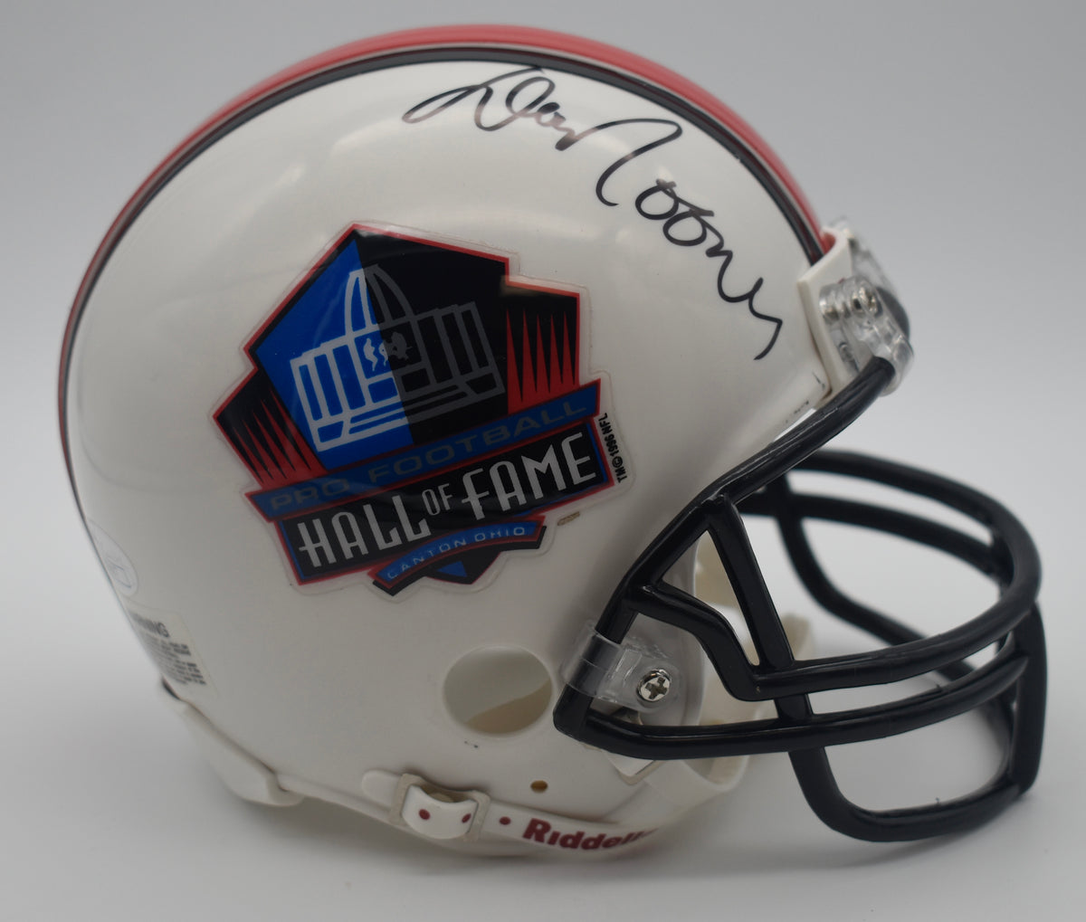 Dan Rooney Signed/Autographed HOF Mini Football Helmet JSA 211982