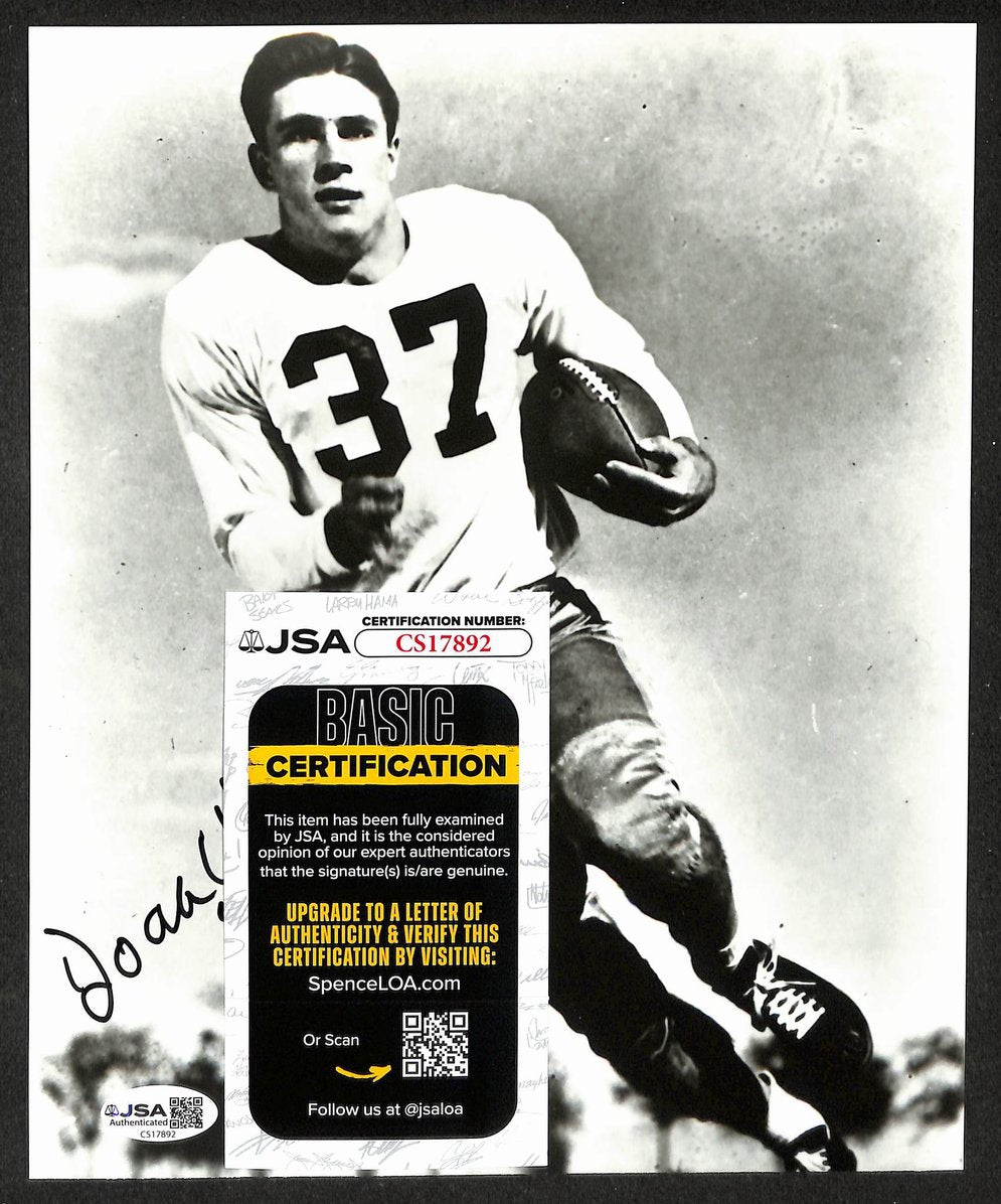 Doak Walker Signed/Autographed 8x10 Photo SMU Heisman JSA 212802
