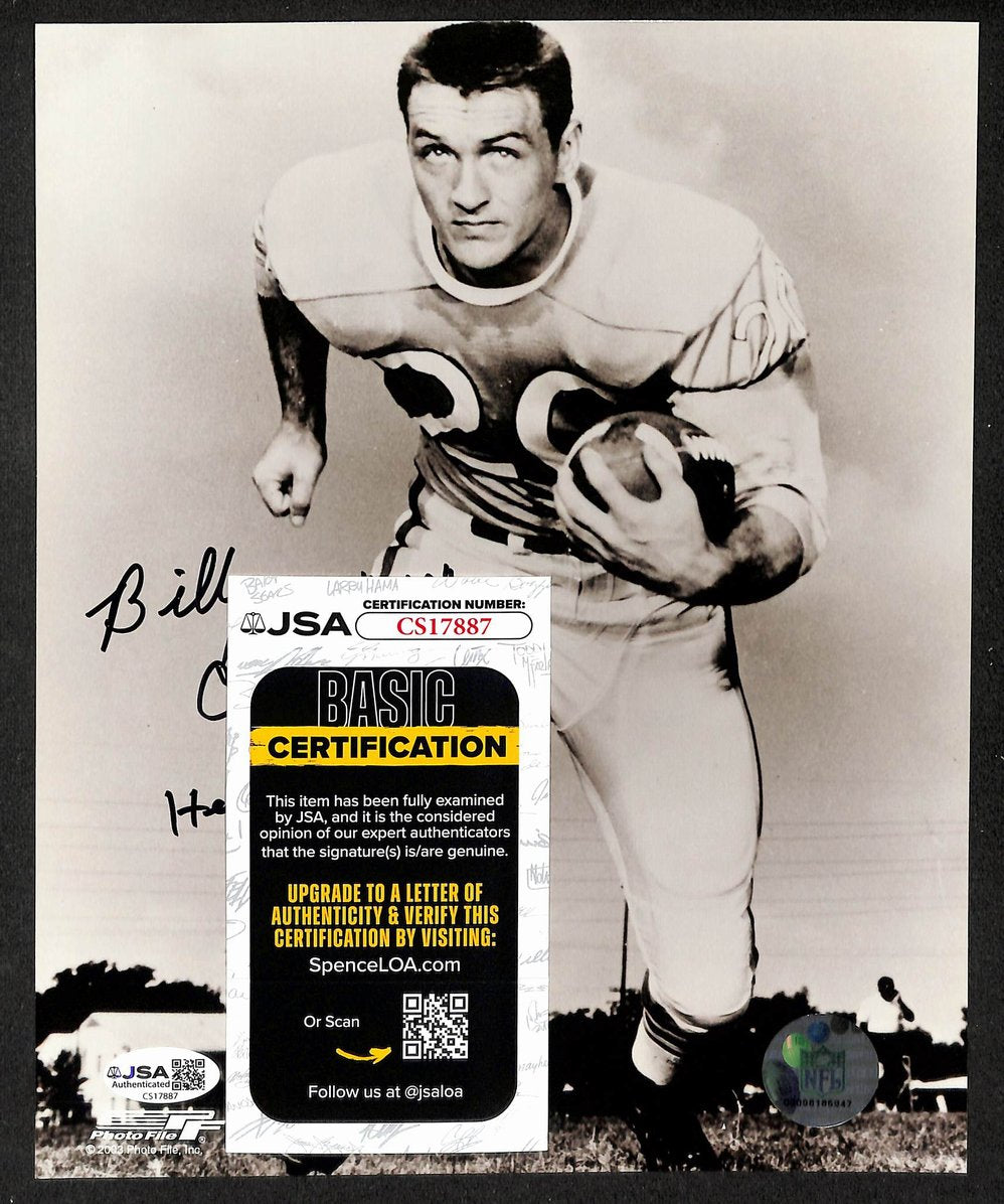 Billy Cannon Signed/Autographed 8x10 Photo LSU Heisman JSA 212807