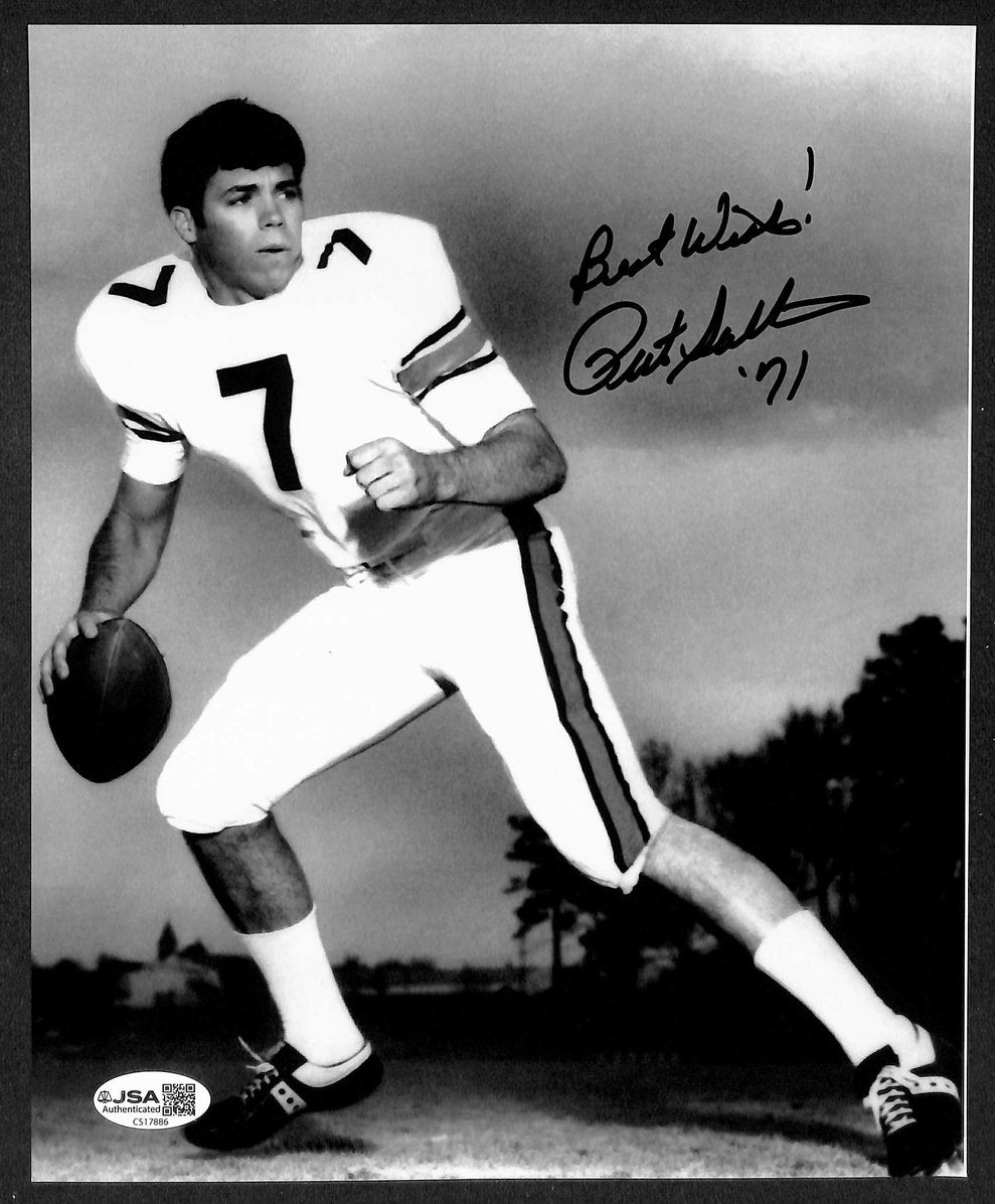 Pat Sullivan Signed/Autographed 8x10 Photo Auburn Heisman JSA 212808
