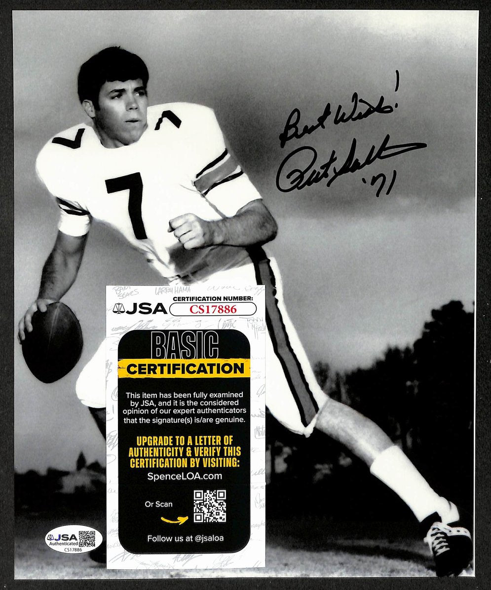 Pat Sullivan Signed/Autographed 8x10 Photo Auburn Heisman JSA 212808