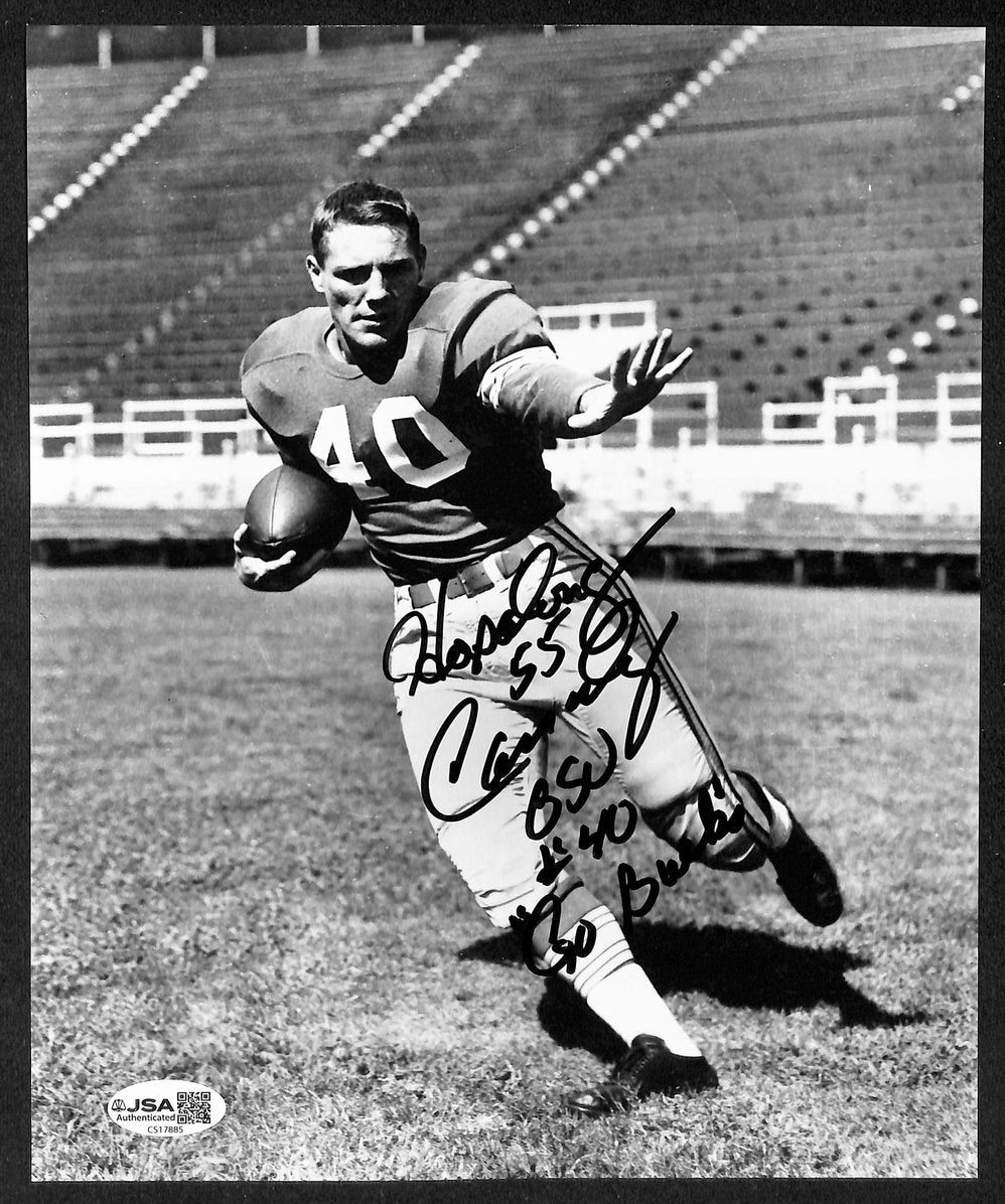 Hopalong Cassidy Signed/Autographed 8x10 Photo Ohio St Heisman JSA 212809