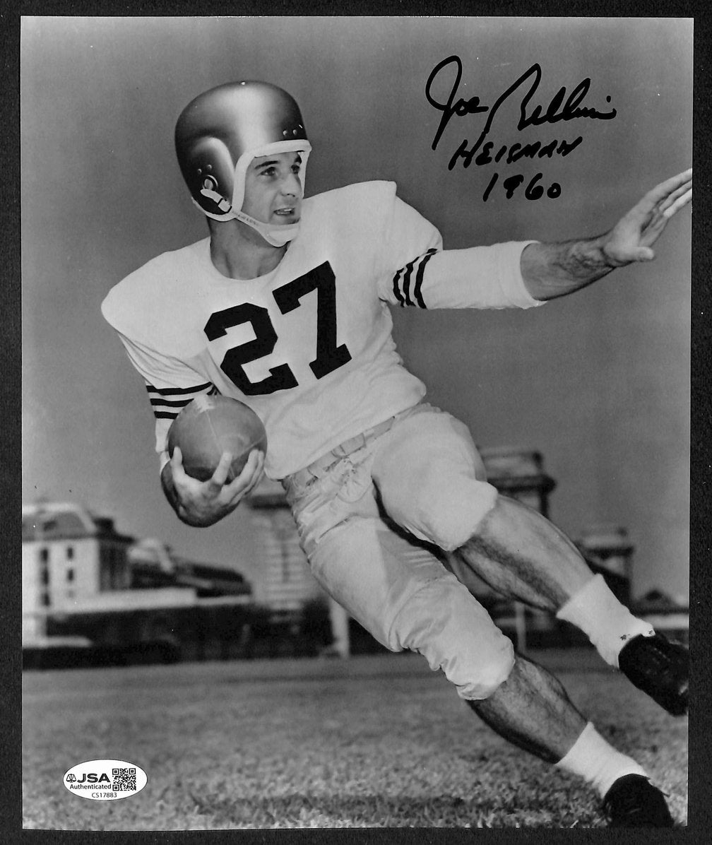 Joe Bellino Signed/Autographed 8x10 Photo NAVY Heisman JSA 212811