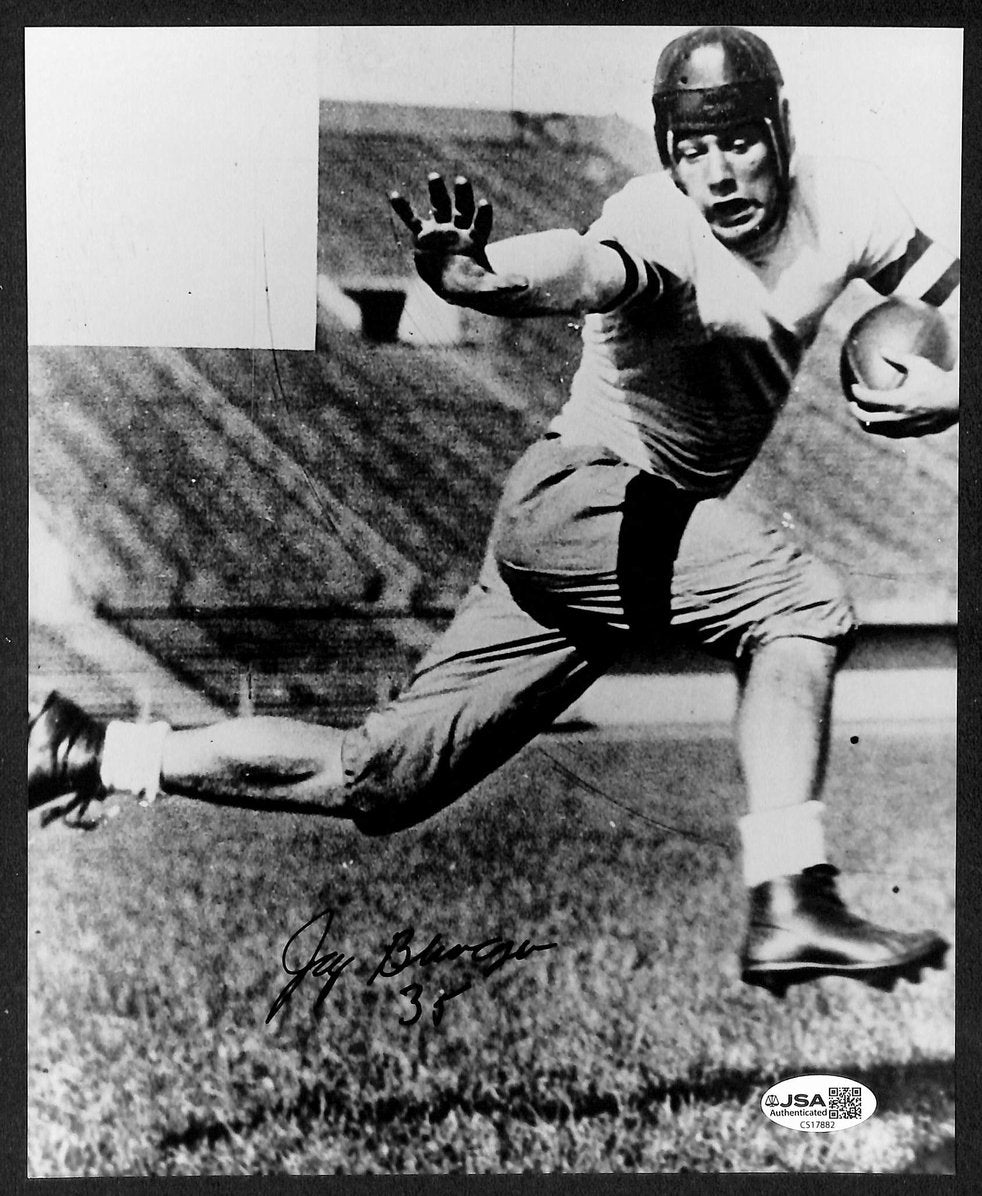 Jay Berwanger Signed/Autographed 8x10 Photo Chicago Heisman JSA 212812
