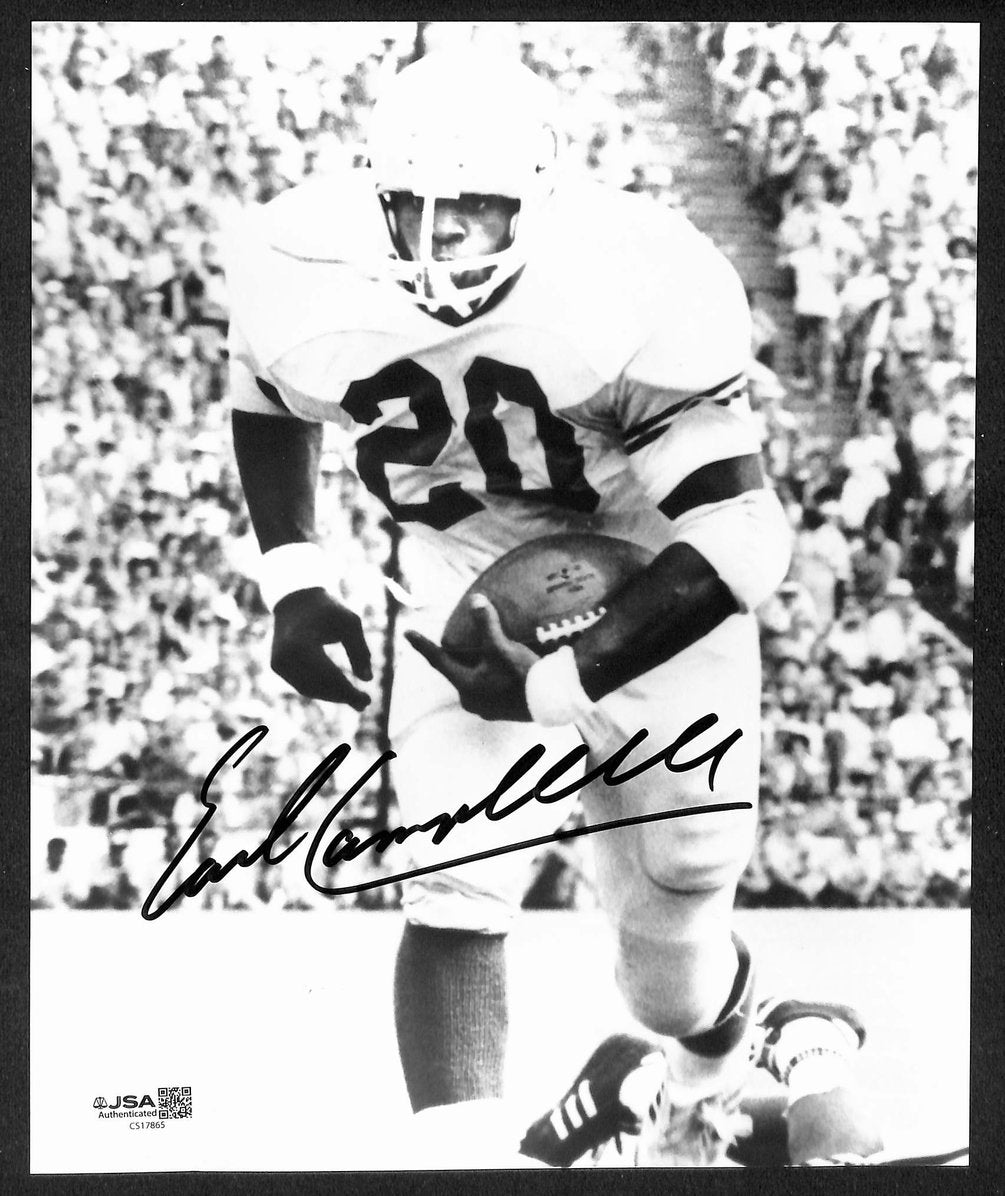 Earl Campbell HOF Signed/Autographed 8x10 Photo Texas Heisman JSA 212829