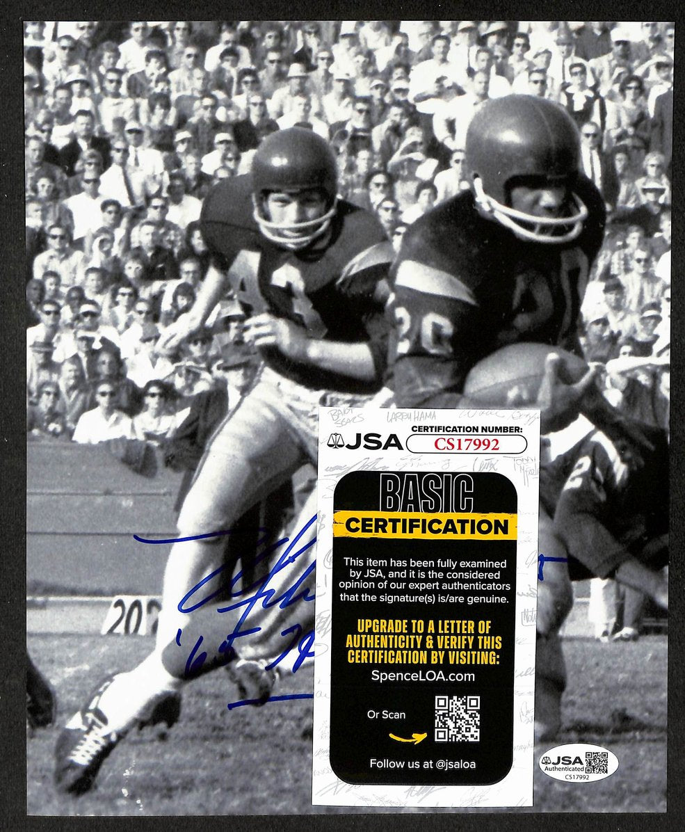 Mike Garrett Signed/Autographed 8x10 Photo USC Heisman JSA 212800