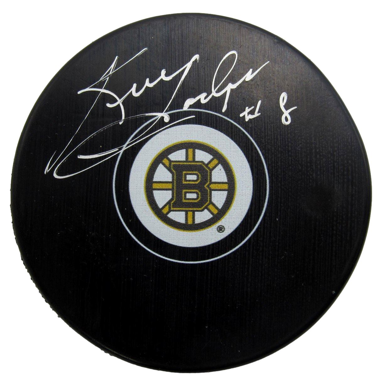 Ken Hodge, SR. Signed/Autographed Boston Bruins Logo Hockey Puck JSA 212684