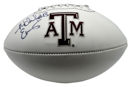 Mike Evans Signed/Autographed Texas A&M Logo Football JSA 212850