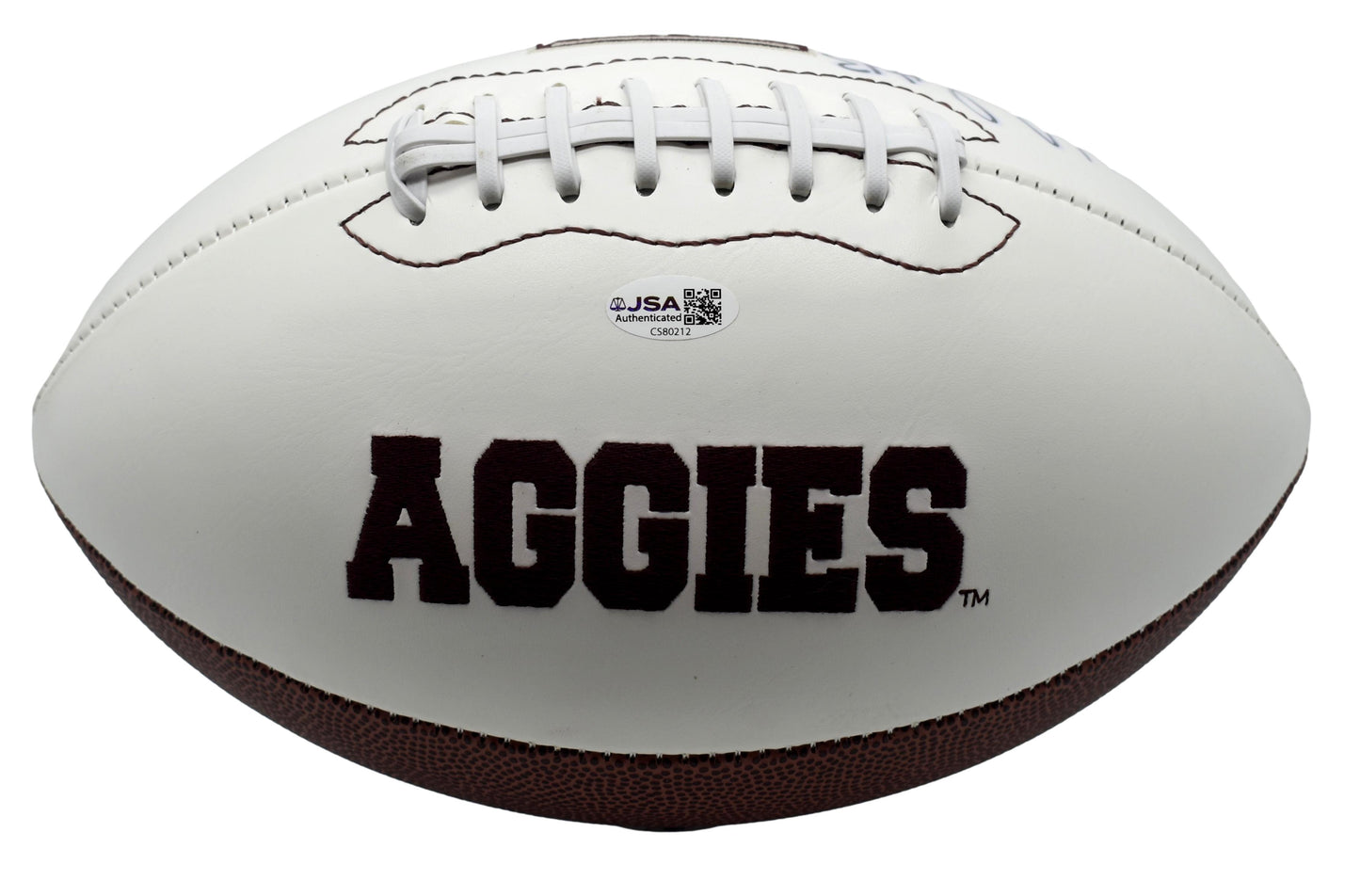 Mike Evans Signed/Autographed Texas A&M Logo Football JSA 212850