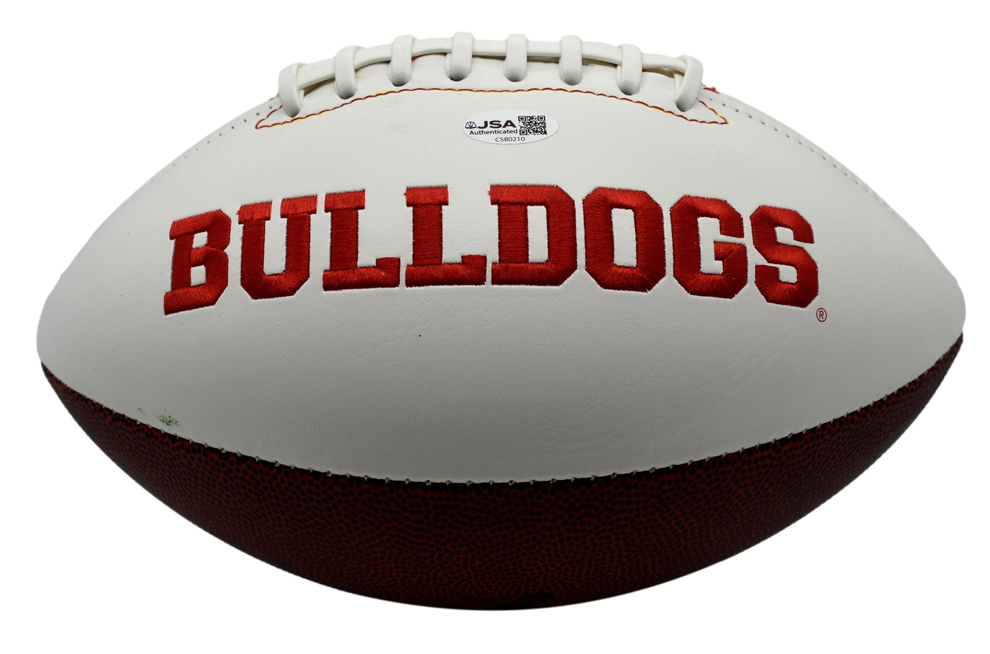 Vince Dooley Signed/Autographed Georgia Bulldogs Logo Football JSA 212853