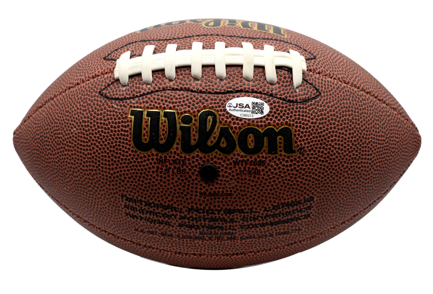 Bob Griese HOF Signed/Autographed Wilson NFL Football Dolphins JSA 212856
