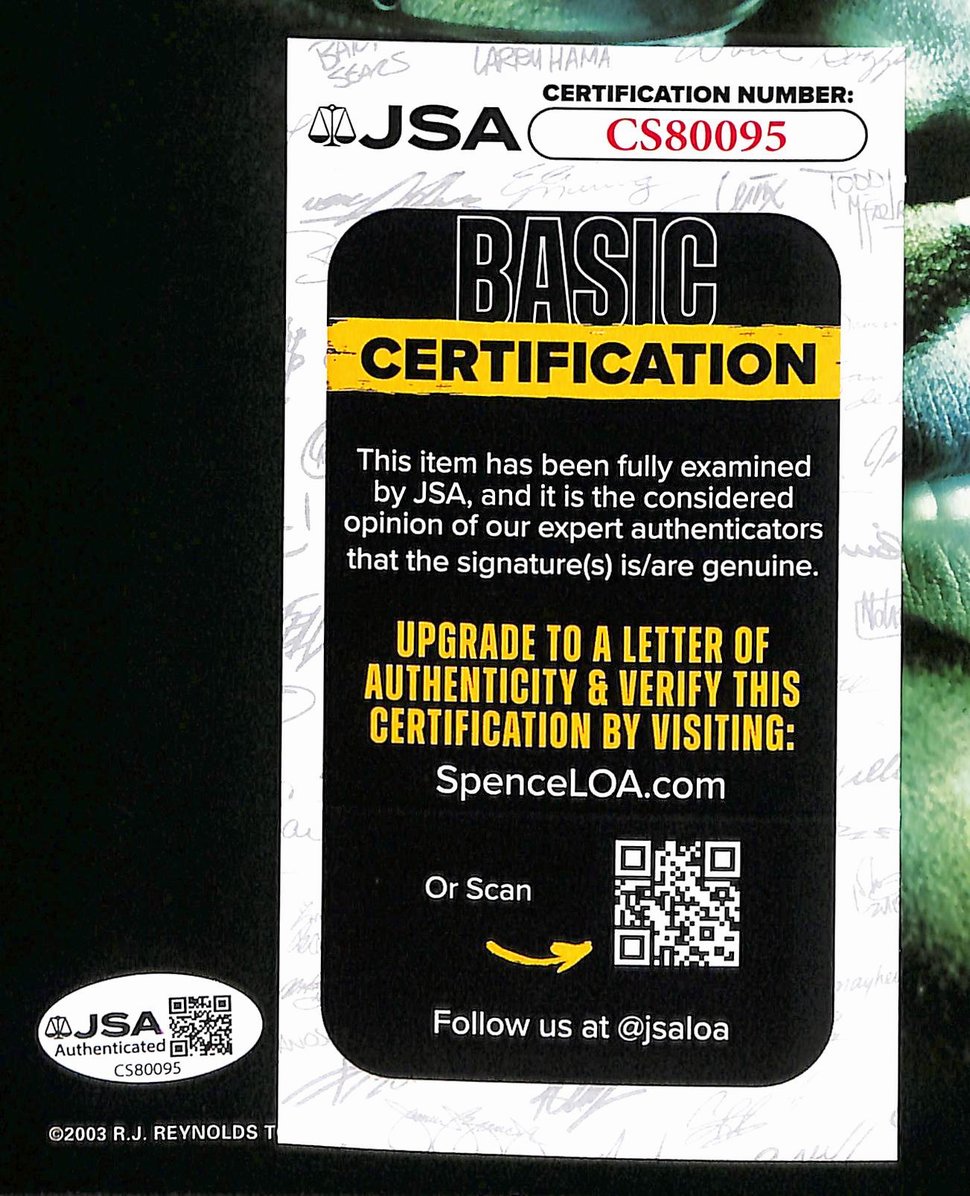 Jason Kidd HOF Signed/Autographed 2003 Sports Illustrated Nets JSA 212879