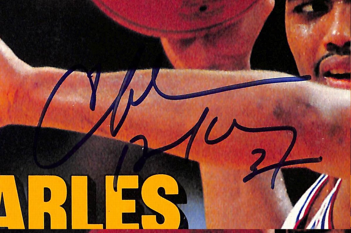 Charles Barkley HOF Signed/Autographed 1988 Sports Illustrated 76ers JSA 212908