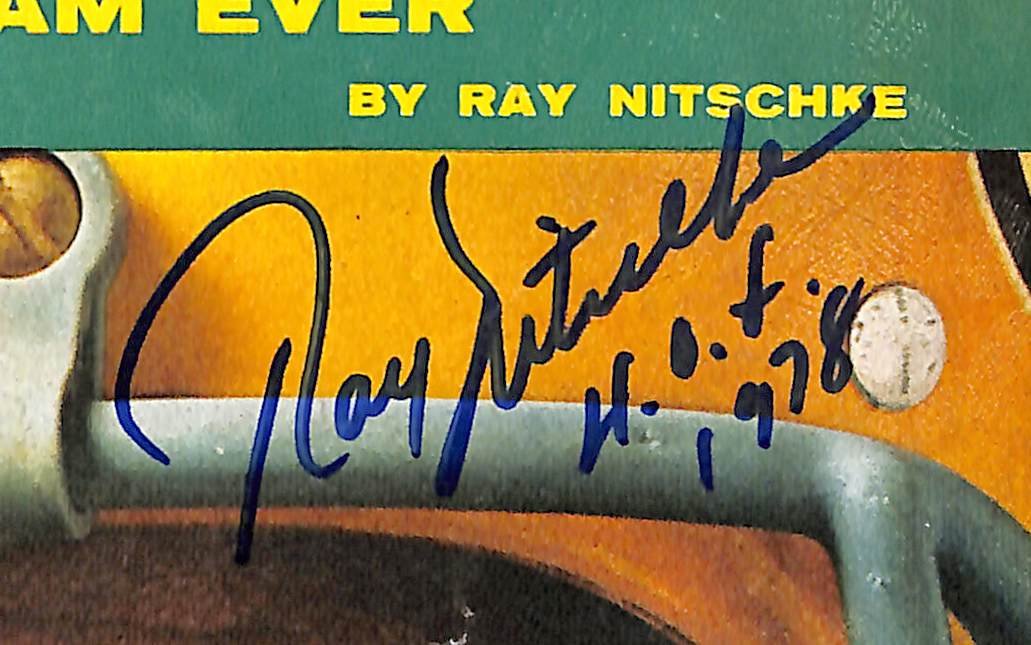 Ray Nitschke HOF Signed/Autographed 1968 Sports Illustrated Packers PSA 212921