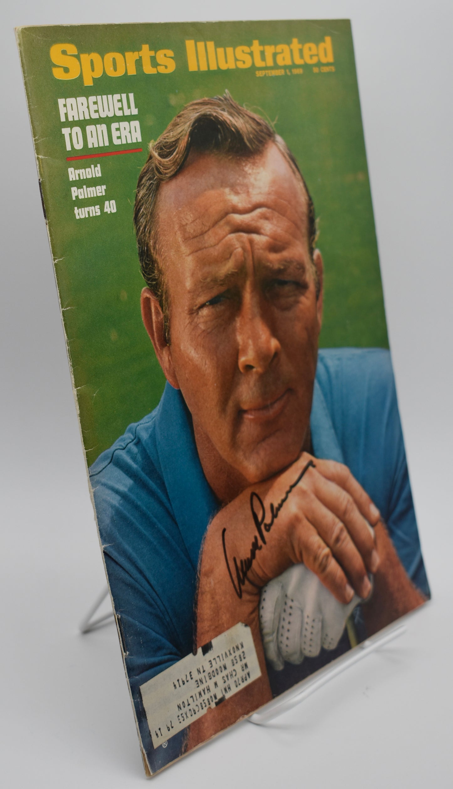 Arnold Palmer Signed/Autographed 1969 Sports Illustrated Golf JSA 212935