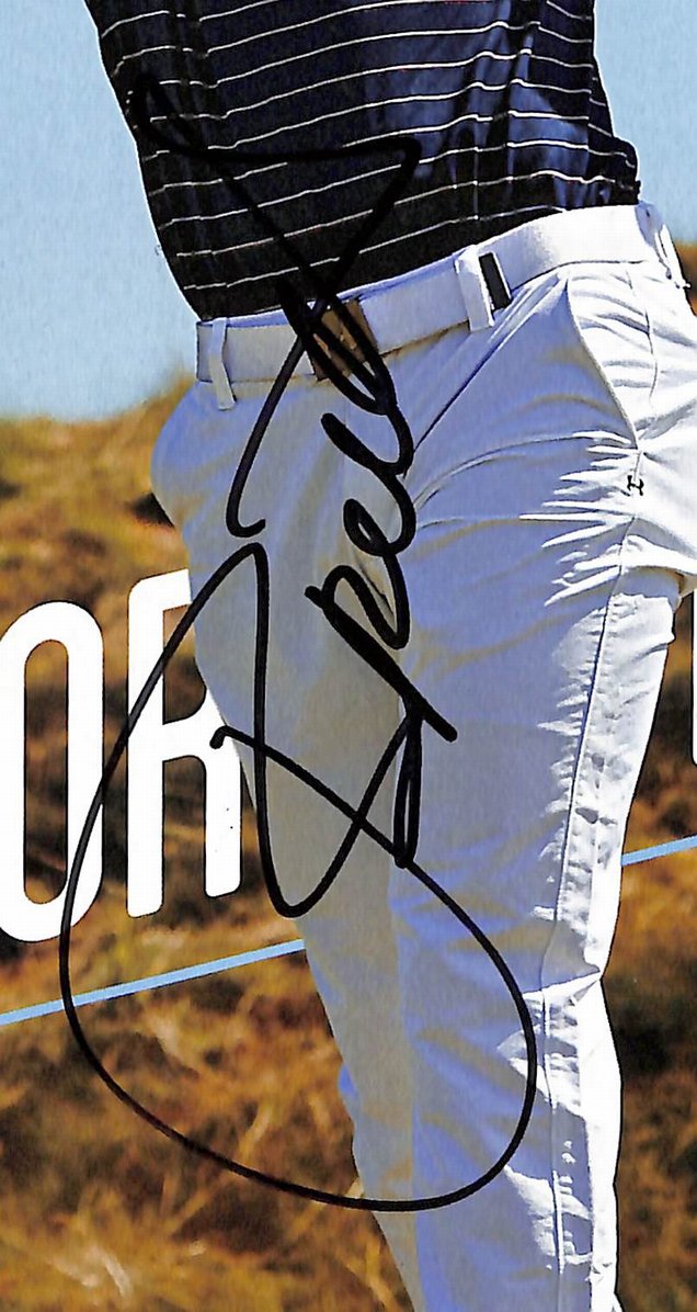 Jordan Spieth Signed 2015 Sports Illustrated Newsstand No Label Golf JSA 212941