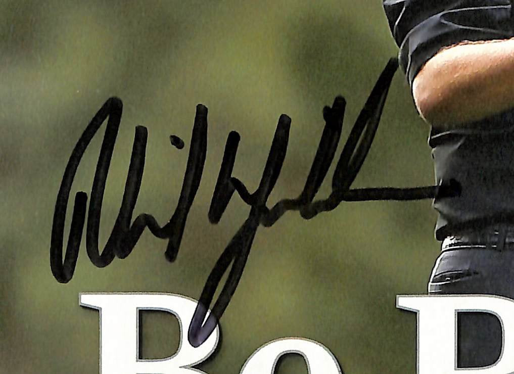 Phil Mickelson Signed 2006 Sports Illustrated No Label Golf JSA 212943