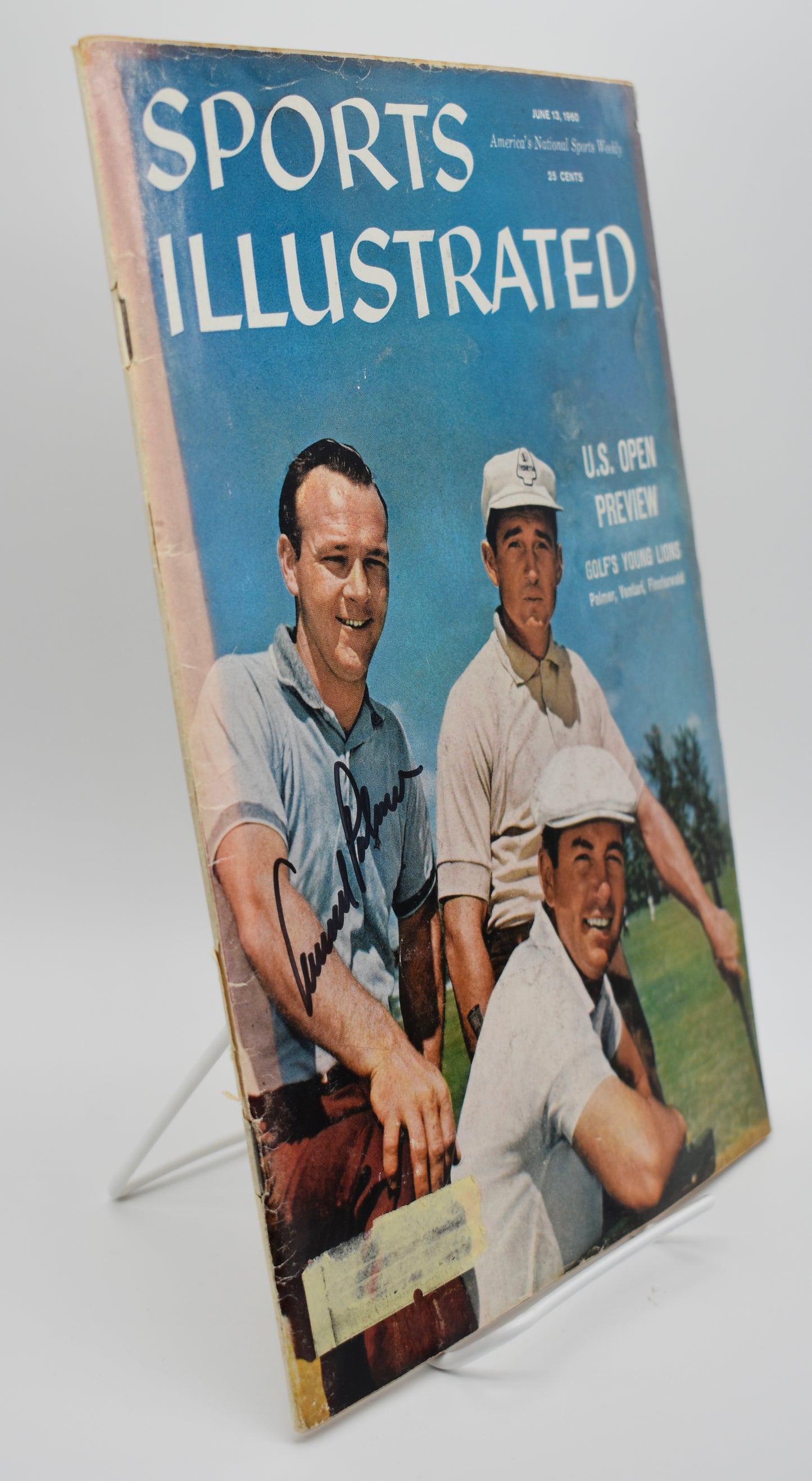 Arnold Palmer Signed/Autographed 1960 Sports Illustrated Golf JSA 212946