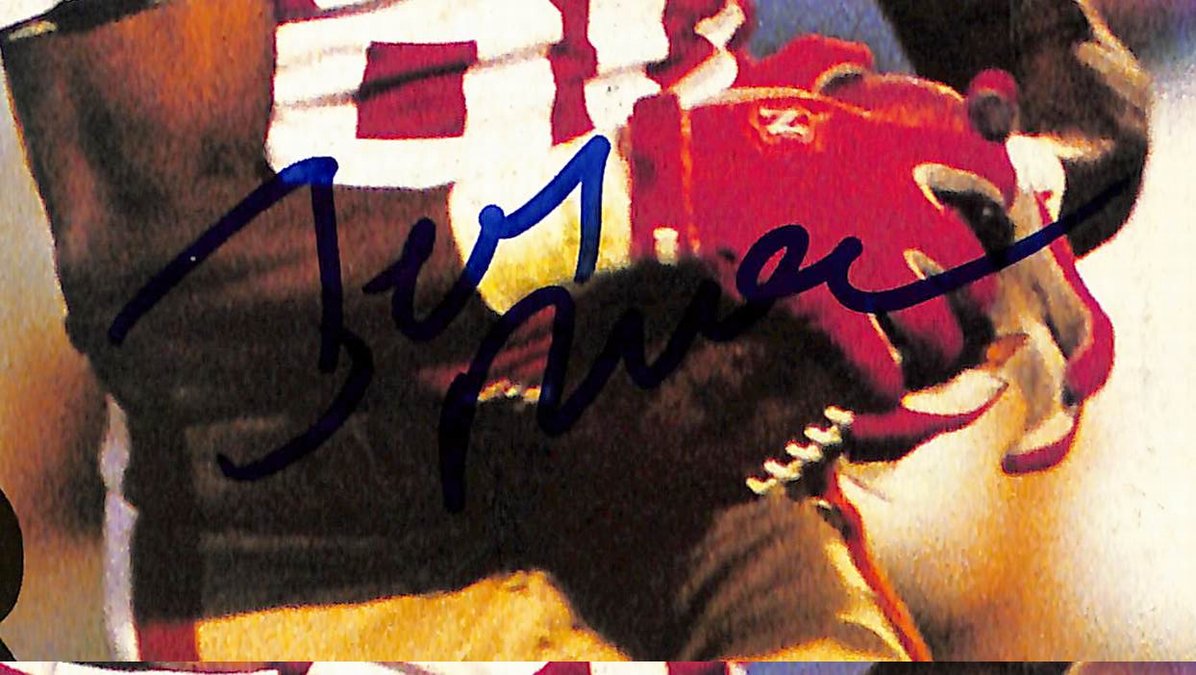 Jerry Rice HOF Signed/Autographed 1989 Sports Illustrated 49ers JSA 212952