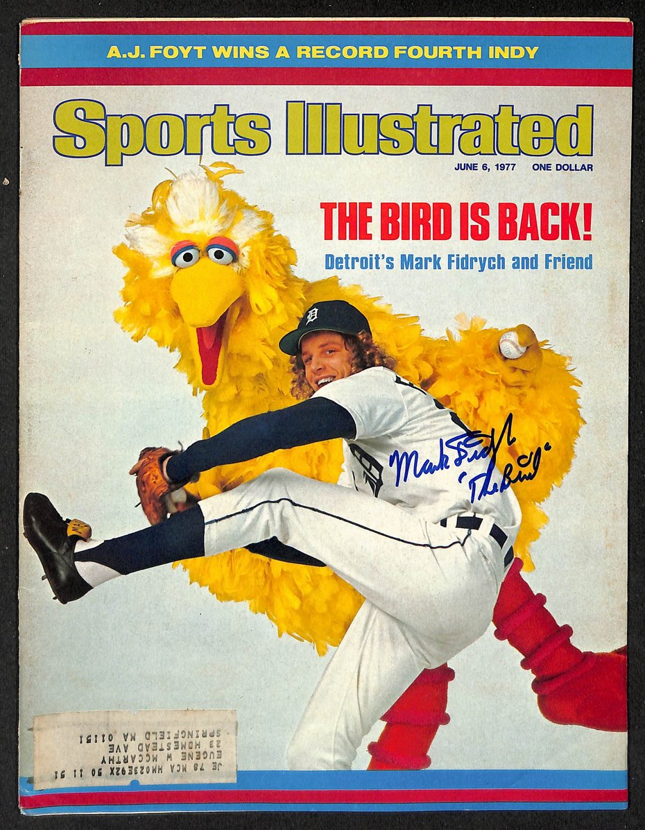 Mark Fidrych Signed/Autographed 1977 Sports Illustrated Tigers JSA 212961