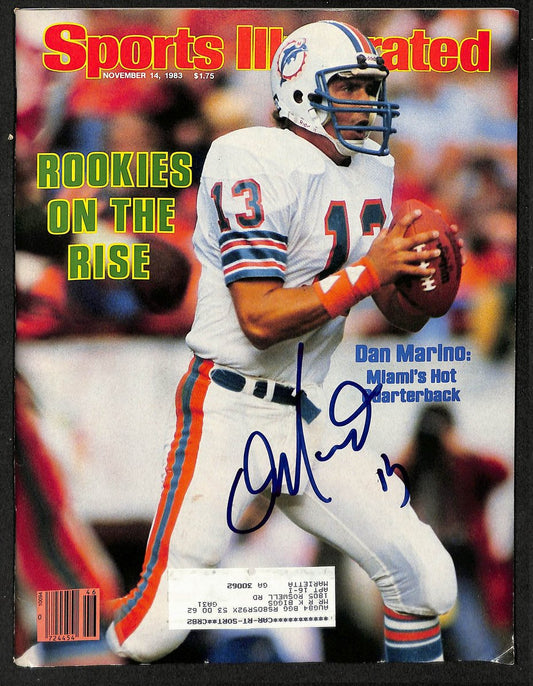 Dan Marino HOF Signed/Autographed 1983 Sports Illustrated Dolphins JSA 212963