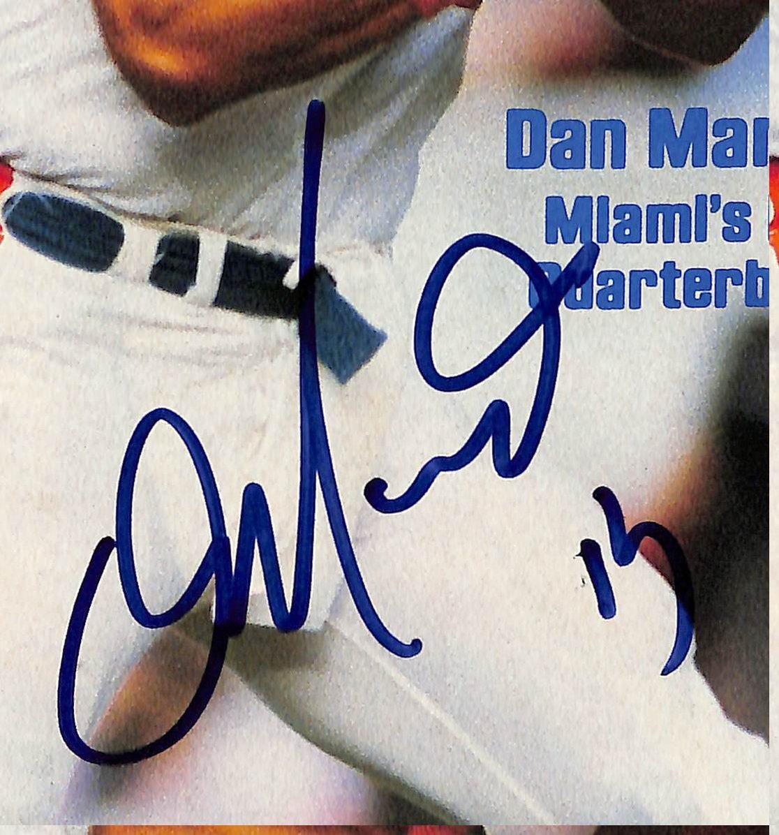 Dan Marino HOF Signed/Autographed 1983 Sports Illustrated Dolphins JSA 212963