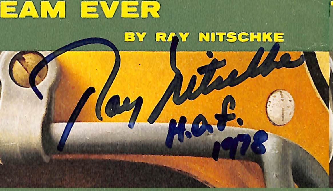 Ray Nitschke HOF Signed 1968 Sports Illustrated Packers PSA/DNA 212973
