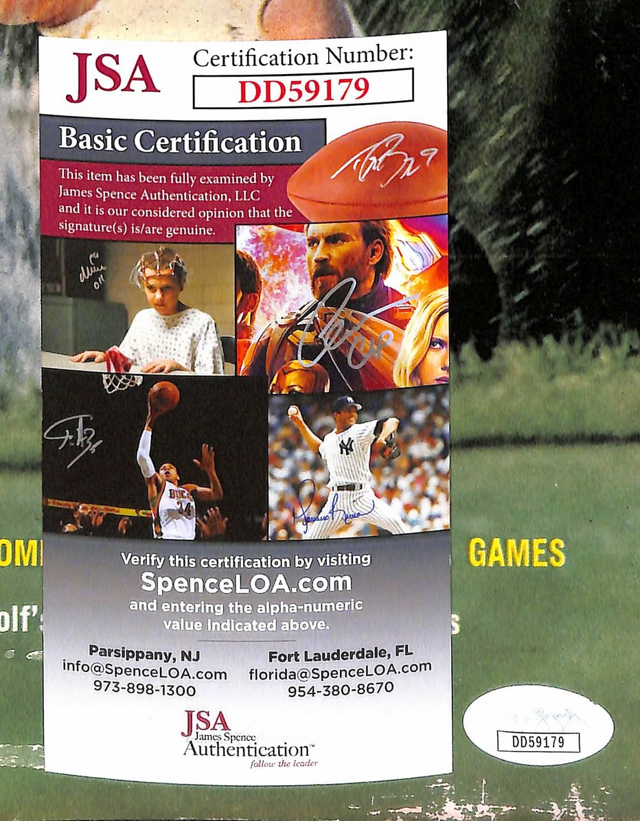 Jack Nicklaus Signed 1960 Sports Illustrated Label Removed 1st Cover JSA 212974