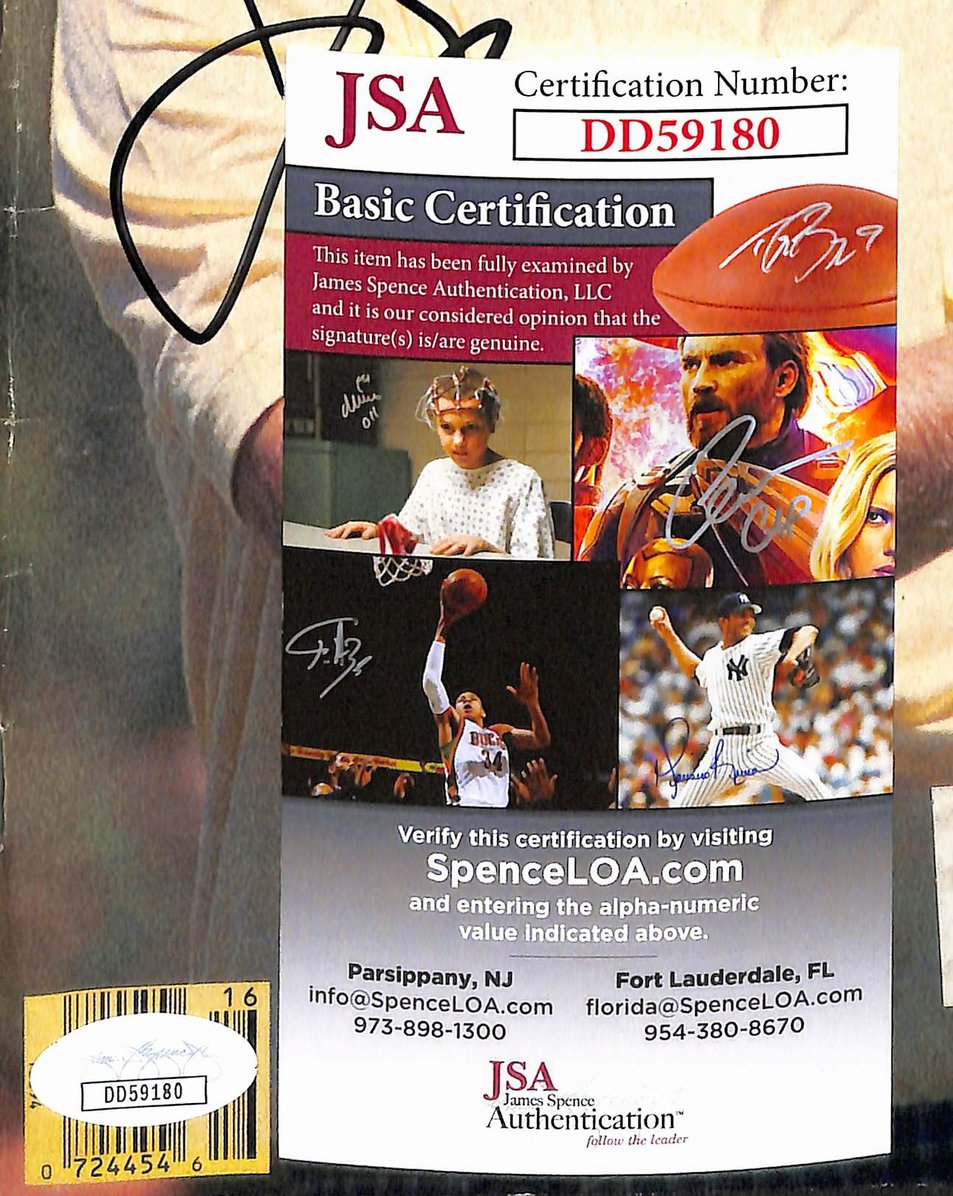 Jack Nicklaus Signed 1986 Masters Sports Illustrated Golf JSA 212975