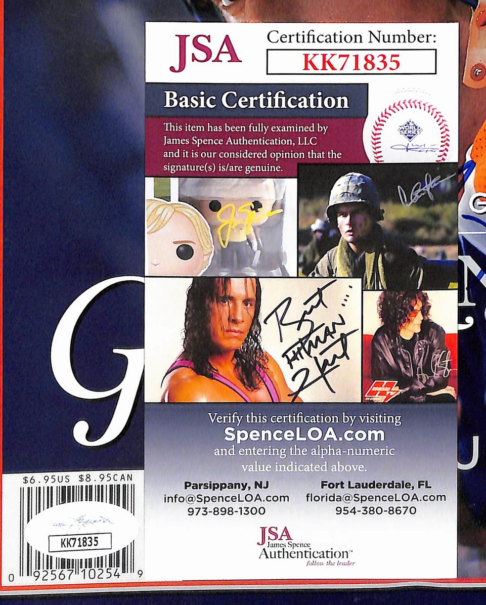 Wayne Gretzky HOF Signed 1999 Collector's Ed Sports Illustrated Oilers JSA 12979