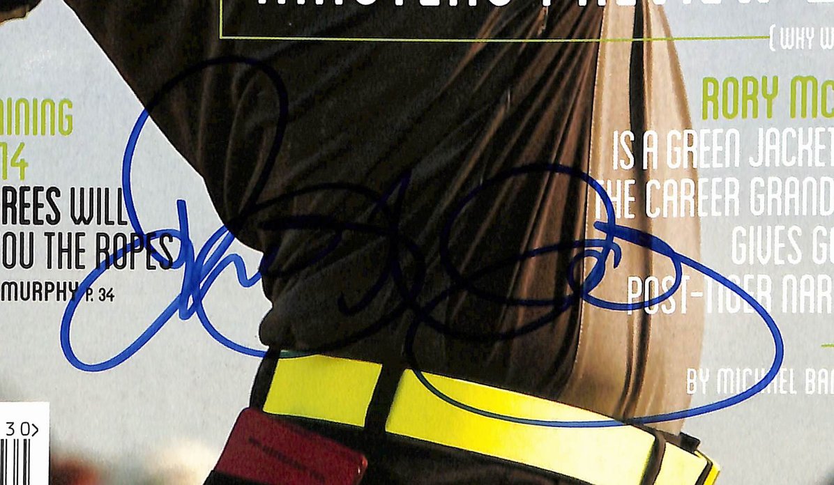 Rory McIlroy Signed/Autographed 2014 Sports Illustrated No Label JSA 212983