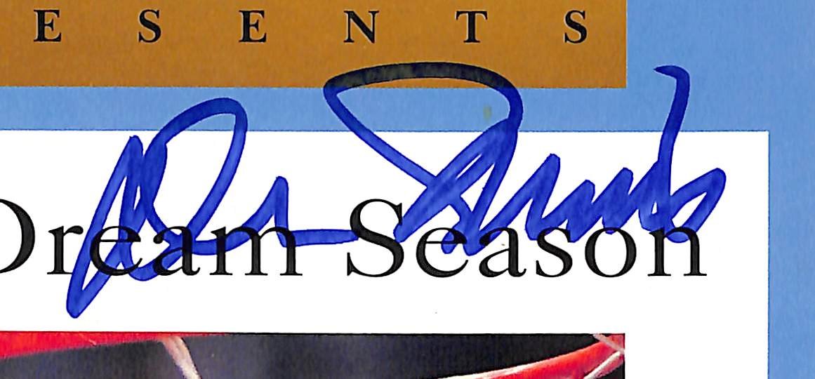 Dean Smith Signed 1993 Sports Illustrated Presents Dream Season UNC JSA 212989