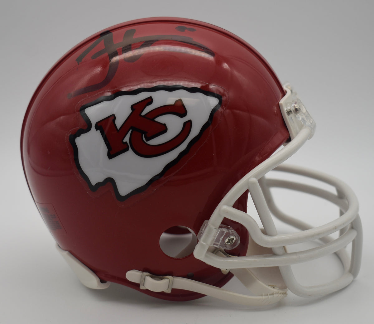 Eric Berry/Tyreek Hill Chiefs Dual-Signed/Auto Mini Football Helmet JSA 212249