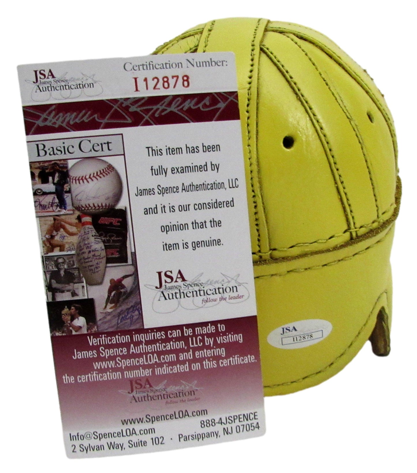 Bill Dudley HOF Signed/Inscr Steelers Leather Mini Football Helmet JSA 213346