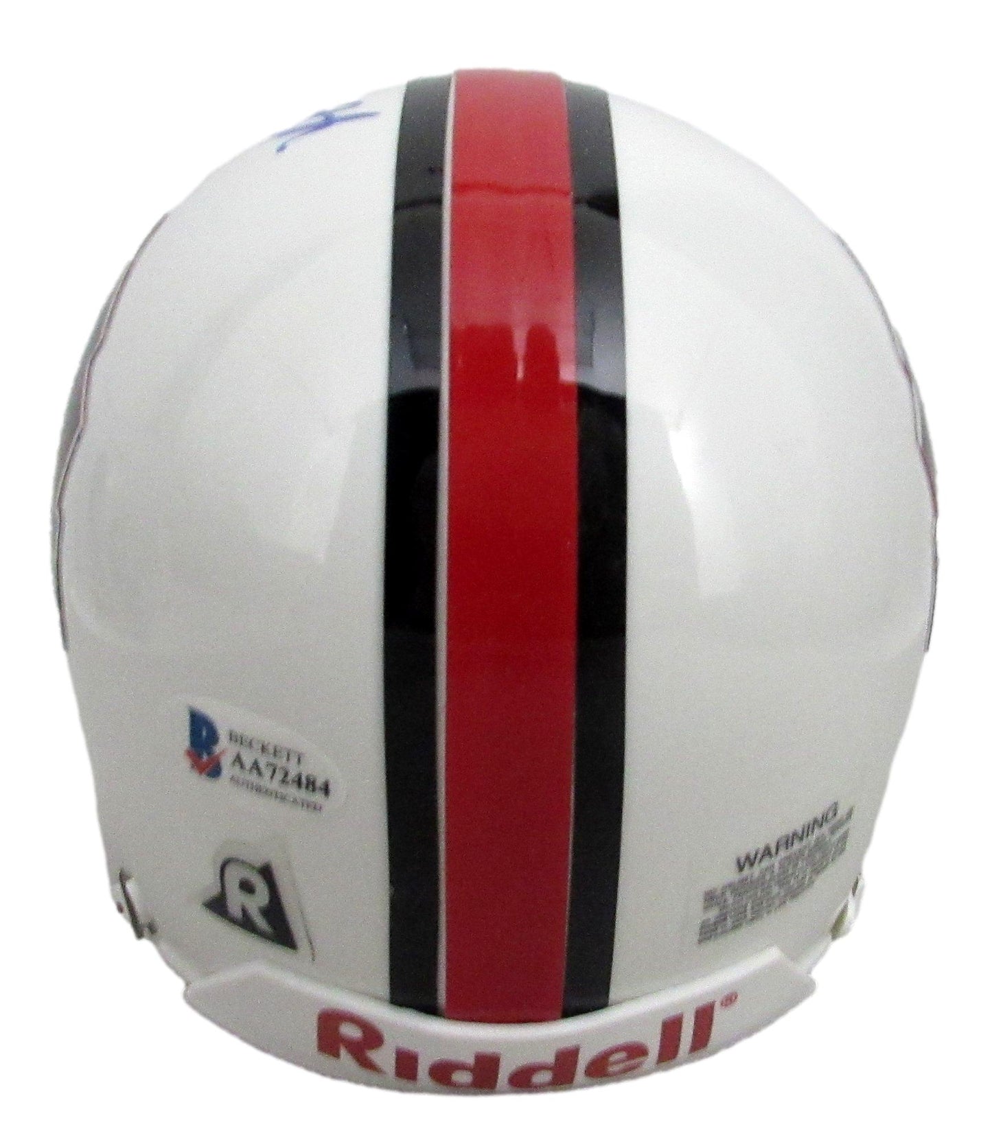 Joe Namath HOF Signed/Auto Hall of Fame Mini Football Helmet BAS/Beckett 213349